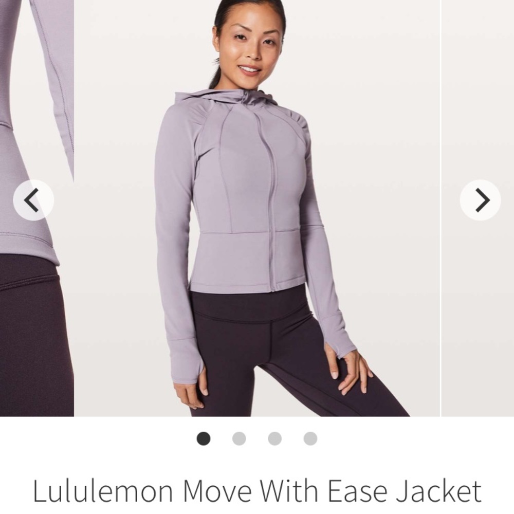 Lululemon with ease jacket